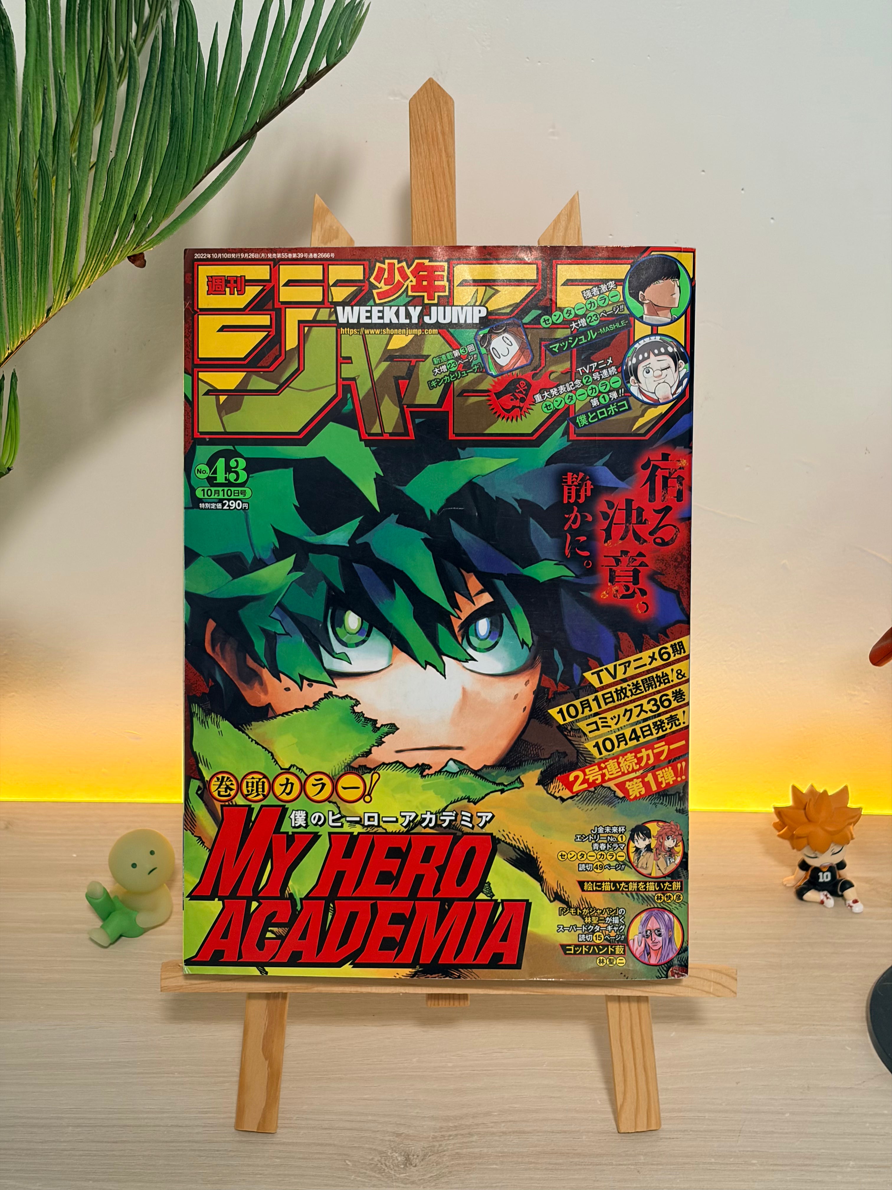 Weekly Shonen Jump nº43 2022