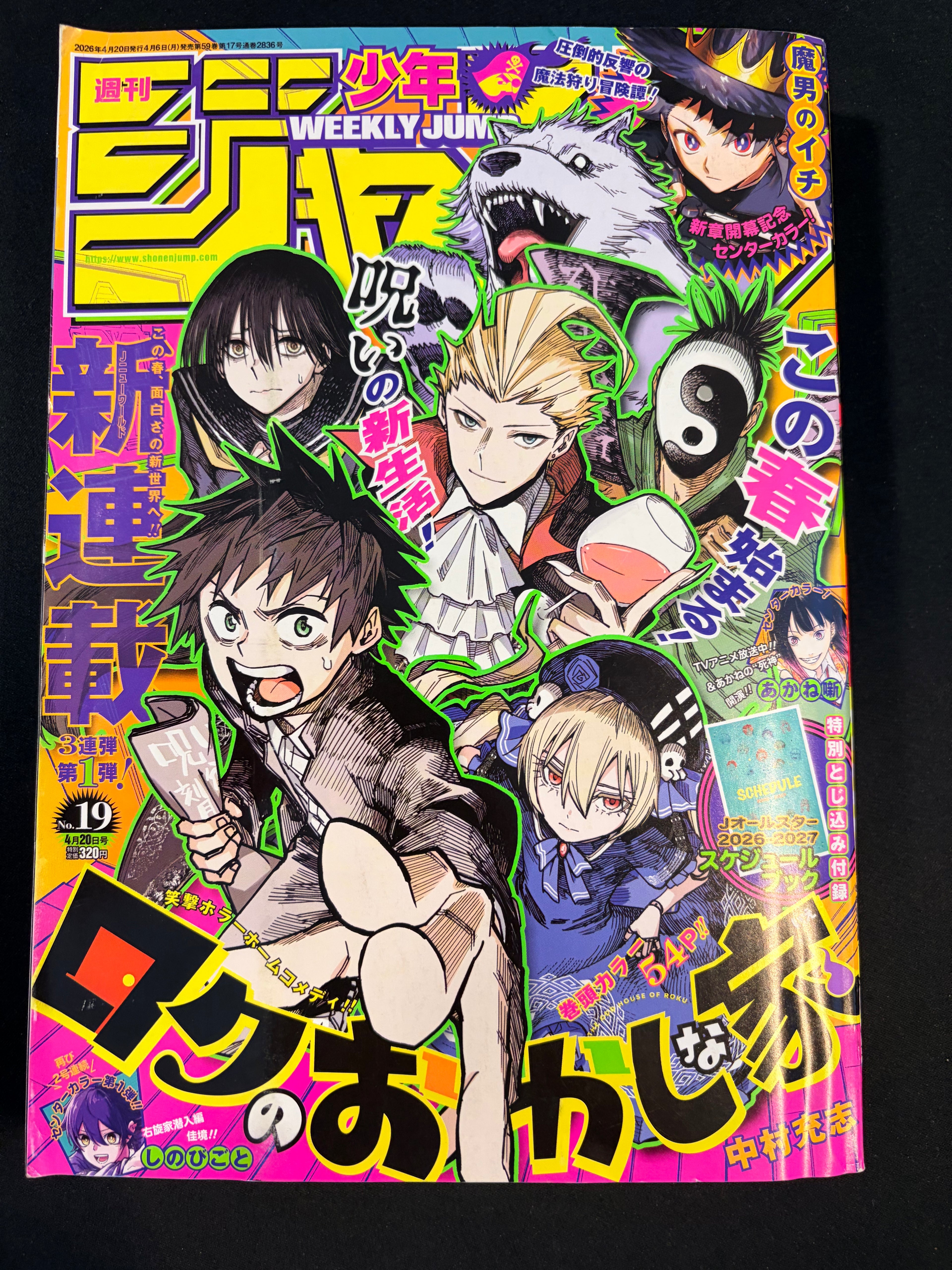Weekly Shonen Jump n°19 2026 - Roku’s House of Oddities