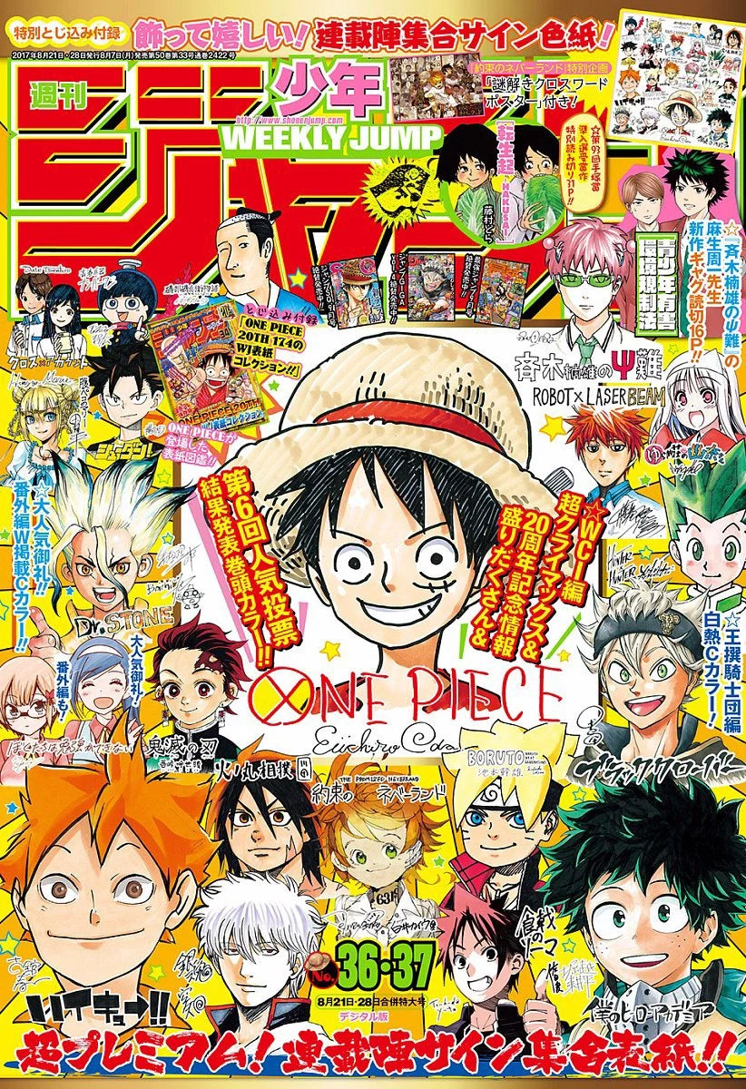 Weekly Shonen Jump n.º 36-37 2017